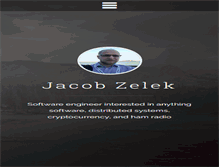 Tablet Screenshot of jacobzelek.com